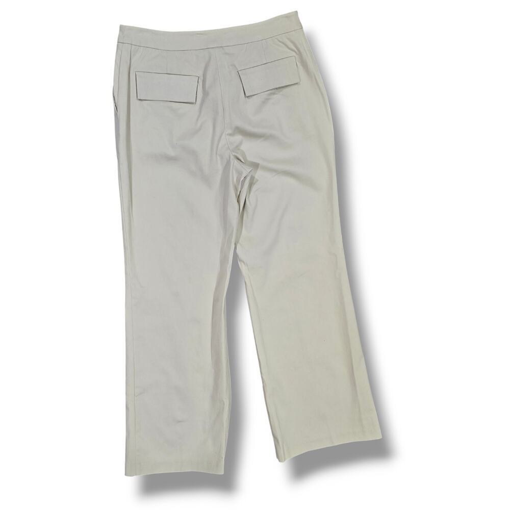 Boutique Europa Women’s Petite Vintage Khaki Brown Straight Leg Pants – Size 10P - Picture 4 of 10
